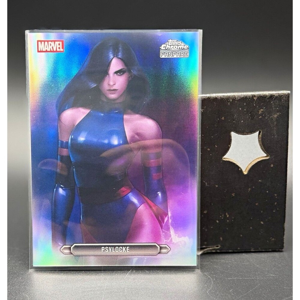 Topps 2026 Chrome Marvel Comics Fanfare Insert Psylocke FF-33 Card